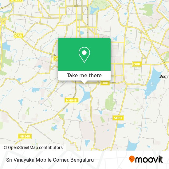 Sri Vinayaka Mobile Corner map