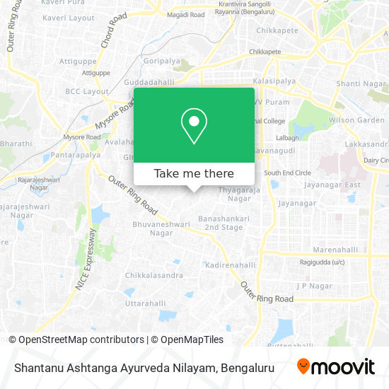 Shantanu Ashtanga Ayurveda Nilayam map