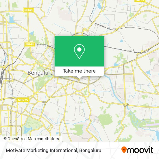 Motivate Marketing International map