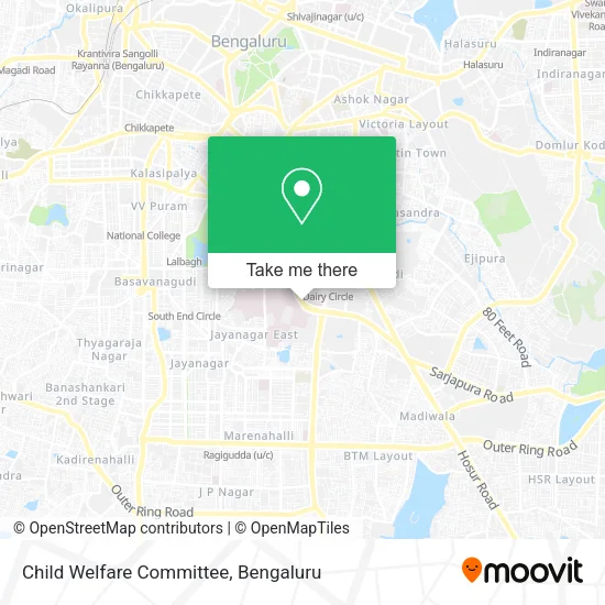 Child Welfare Committee map