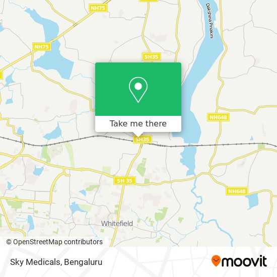 Sky Medicals map