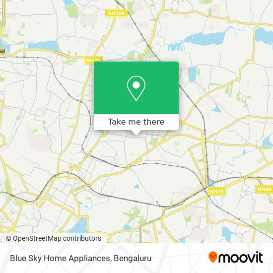 Blue Sky Home Appliances map