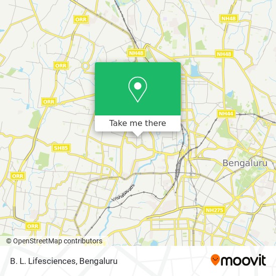 B. L. Lifesciences map