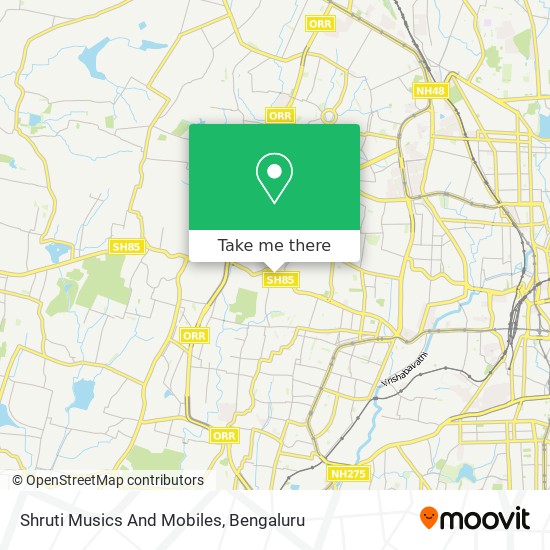 Shruti Musics And Mobiles map