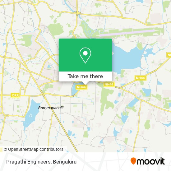 Pragathi Engineers map