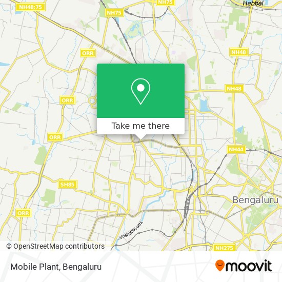 Mobile Plant map