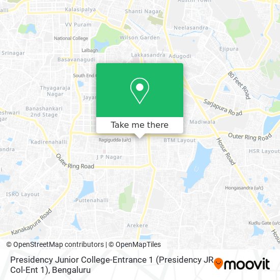 Presidency Junior College-Entrance 1 (Presidency JR Col-Ent 1) map