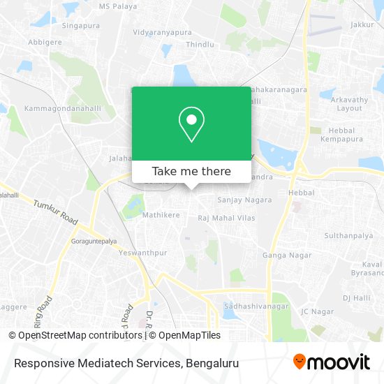 Responsive Mediatech Services map