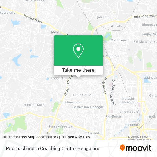 Poornachandra Coaching Centre map