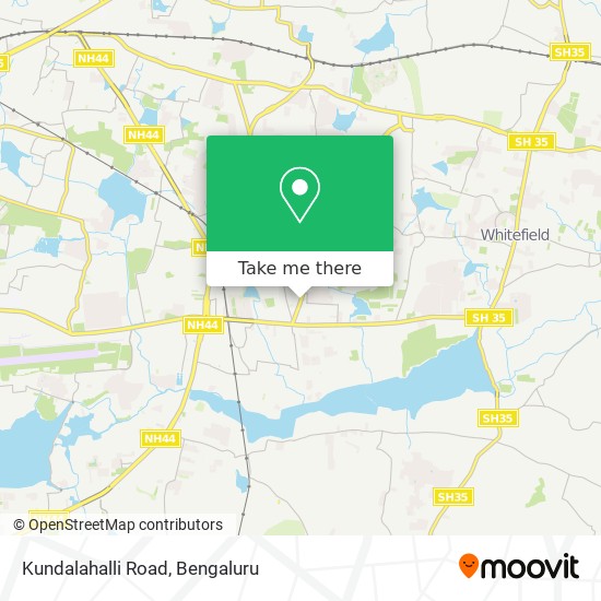 Kundalahalli Road map