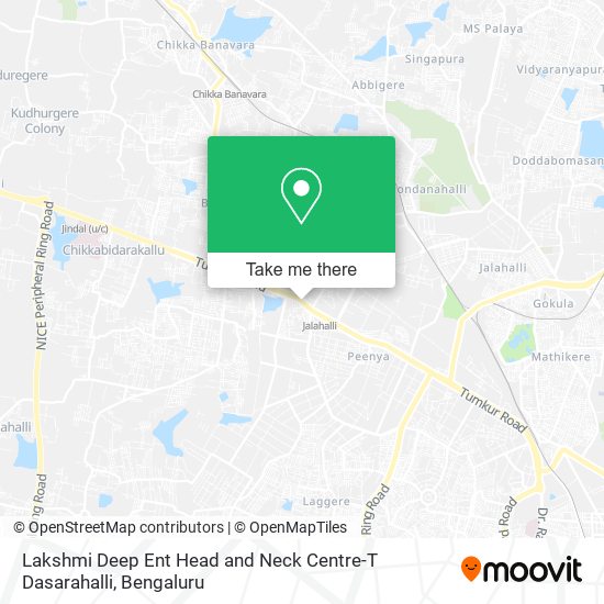 Lakshmi Deep Ent Head and Neck Centre-T Dasarahalli map