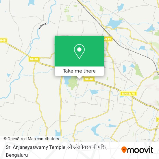 Sri Anjaneyaswamy Temple ,श्री अंजनेयस्वामी मंदिर map