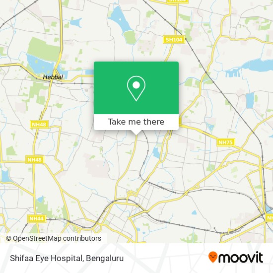Shifaa Eye Hospital map