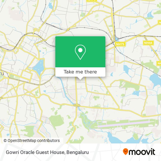 Gowri Oracle Guest House map