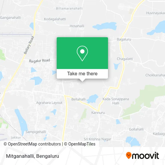 Mitganahalli map