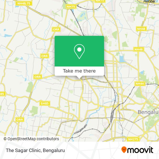 The Sagar Clinic map