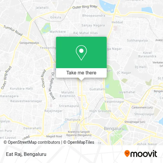Eat Raj map
