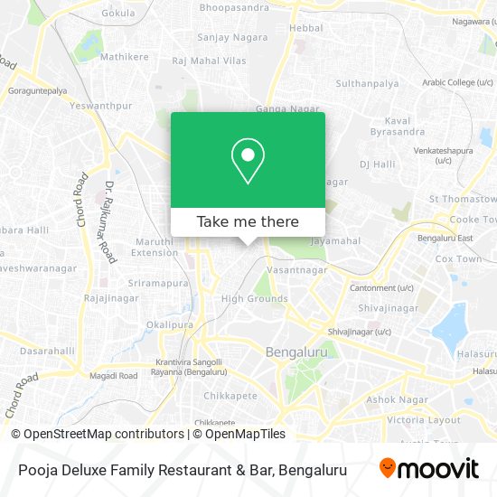 Pooja Deluxe Family Restaurant & Bar map