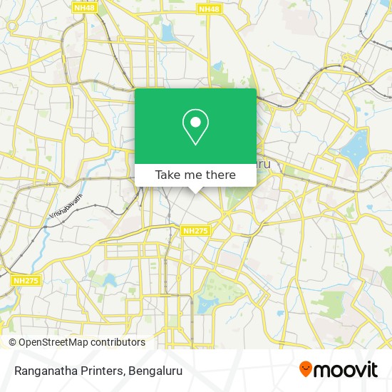 Ranganatha Printers map