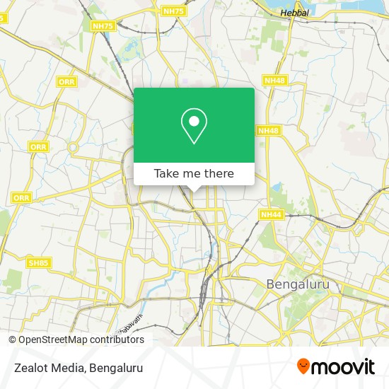 Zealot Media map