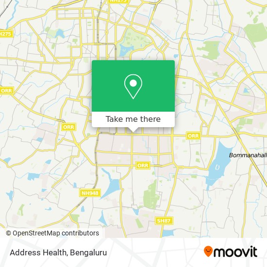 Address Health map