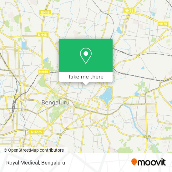 Royal Medical map