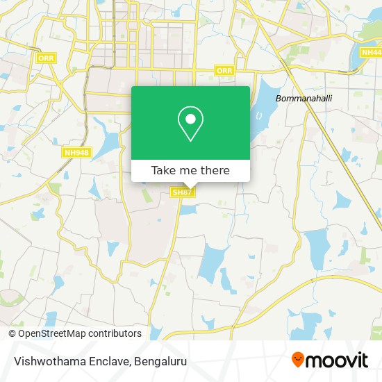 Vishwothama Enclave map