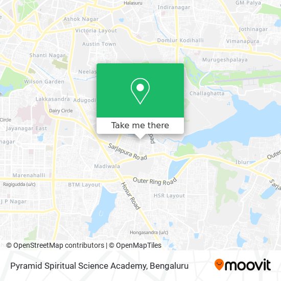 Pyramid Spiritual Science Academy map