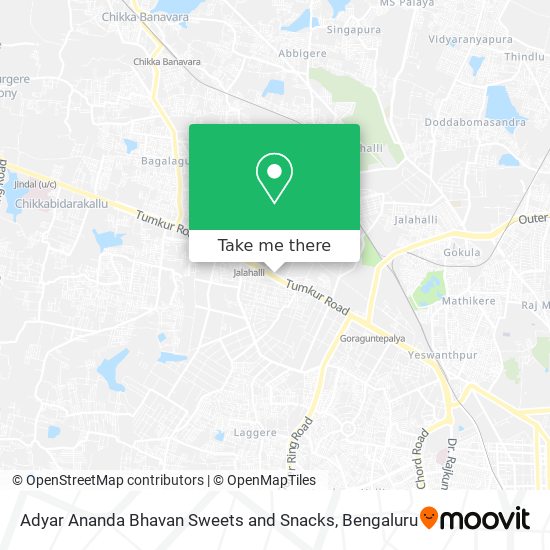 Adyar Ananda Bhavan Sweets and Snacks map