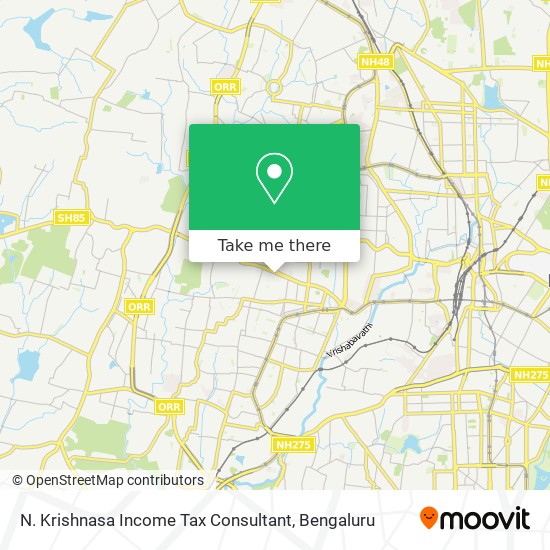 N. Krishnasa Income Tax Consultant map