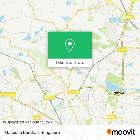 Ganesha Darshan map