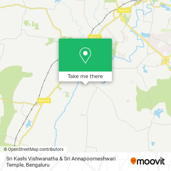 Sri Kashi Vishwanatha & Sri Annapoorneshwari Temple map