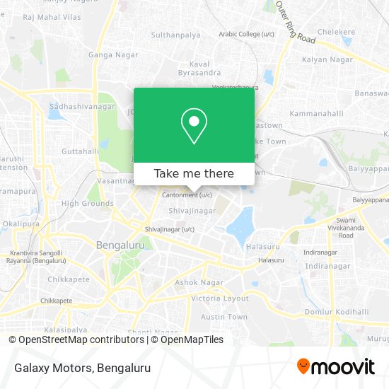 Galaxy Motors map