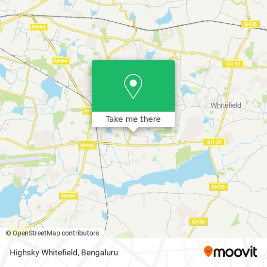 Highsky Whitefield map