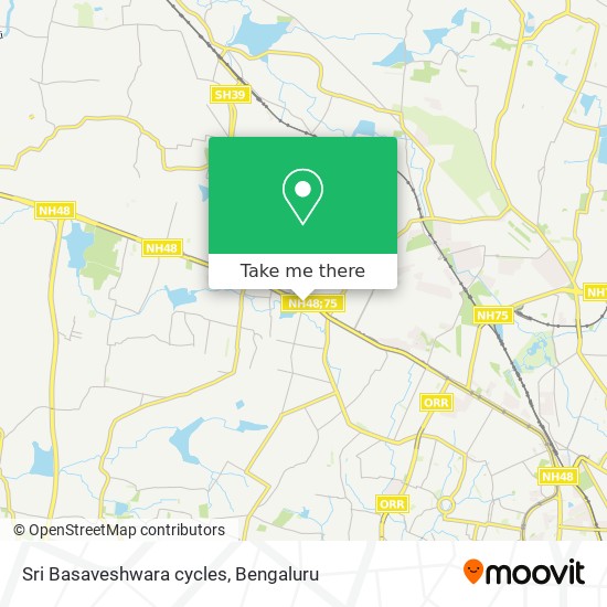 Sri Basaveshwara cycles map