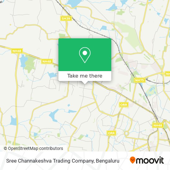 Sree Channakeshva Trading Company map