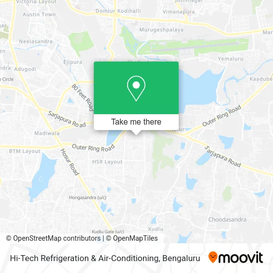 Hi-Tech Refrigeration & Air-Conditioning map