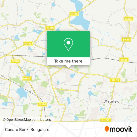 Canara Bank map