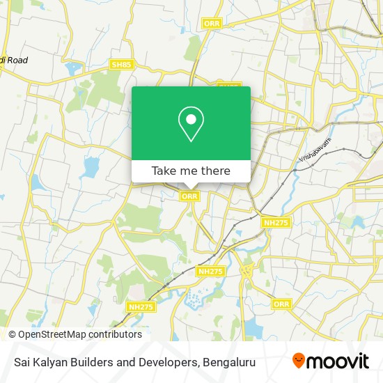 Sai Kalyan Builders and Developers map