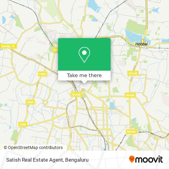 Satish Real Estate Agent map