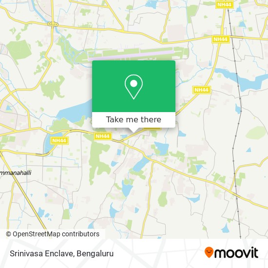 Srinivasa Enclave map