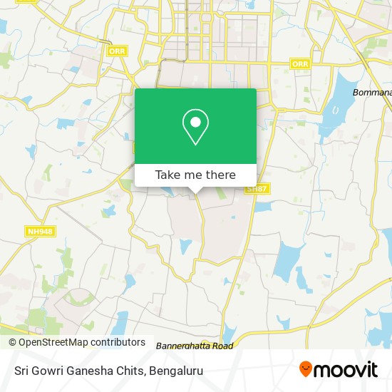 Sri Gowri Ganesha Chits map