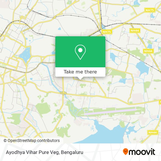 Ayodhya Vihar Pure Veg map