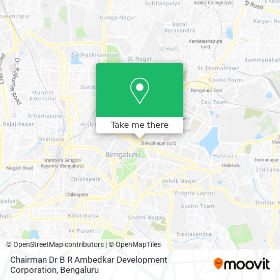Chairman Dr B R Ambedkar Development Corporation map