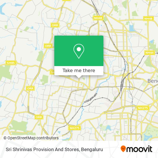 Sri Shrinivas Provision And Stores map