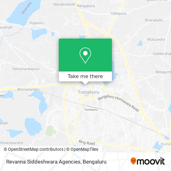 Revanna Siddeshwara Agencies map