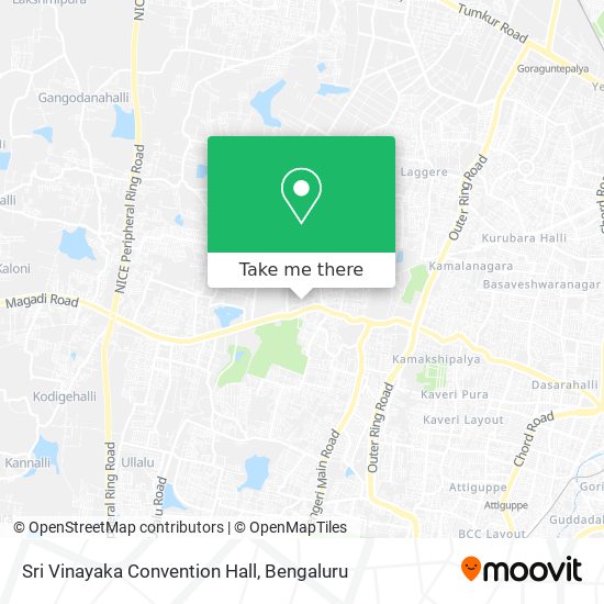Sri Vinayaka Convention Hall map
