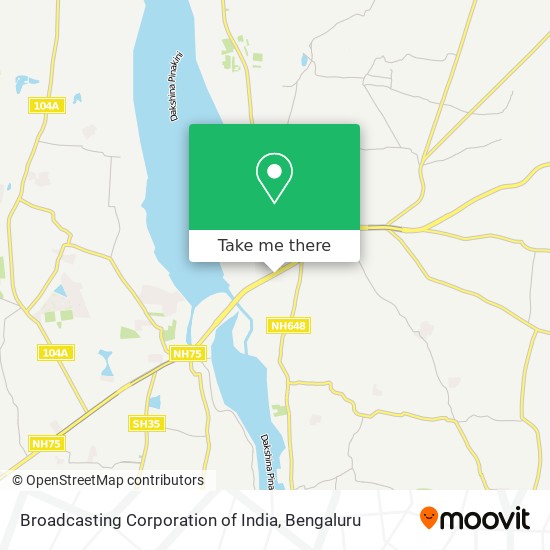 Broadcasting Corporation of India map