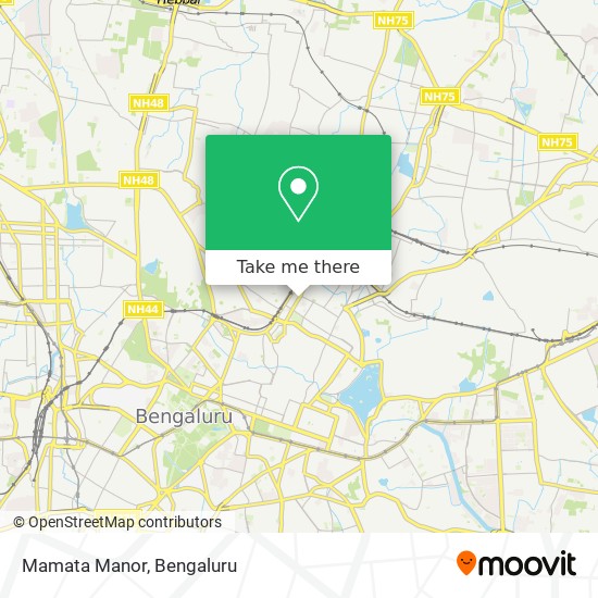 Mamata Manor map