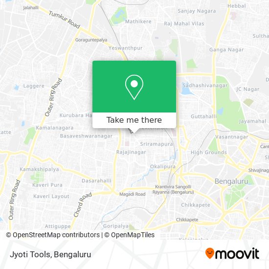 Jyoti Tools map